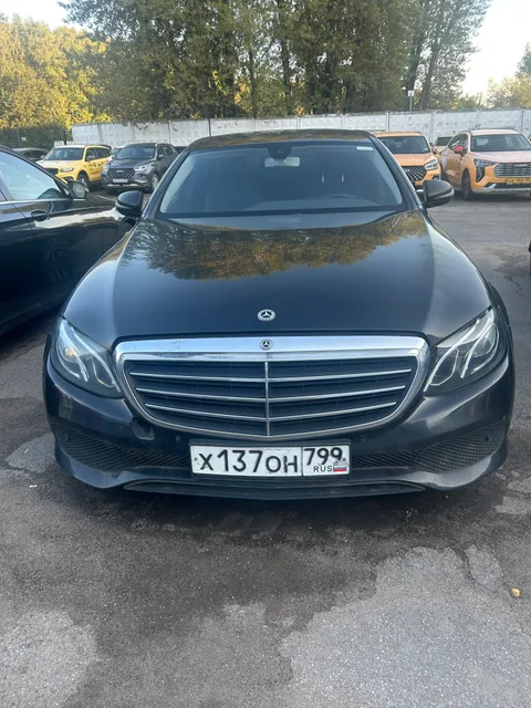 Mercedes-Benz E-Class, 2019